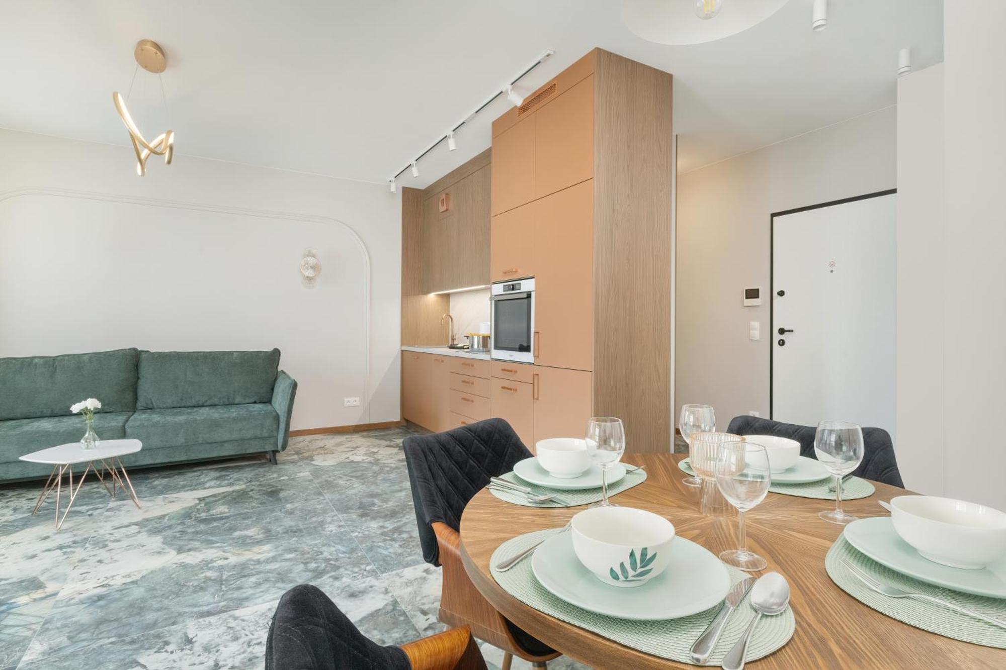 Stylowe Apartmenty Z Parkingiem Popieluszki W Gdansku By Noclegi Renters Экстерьер фото