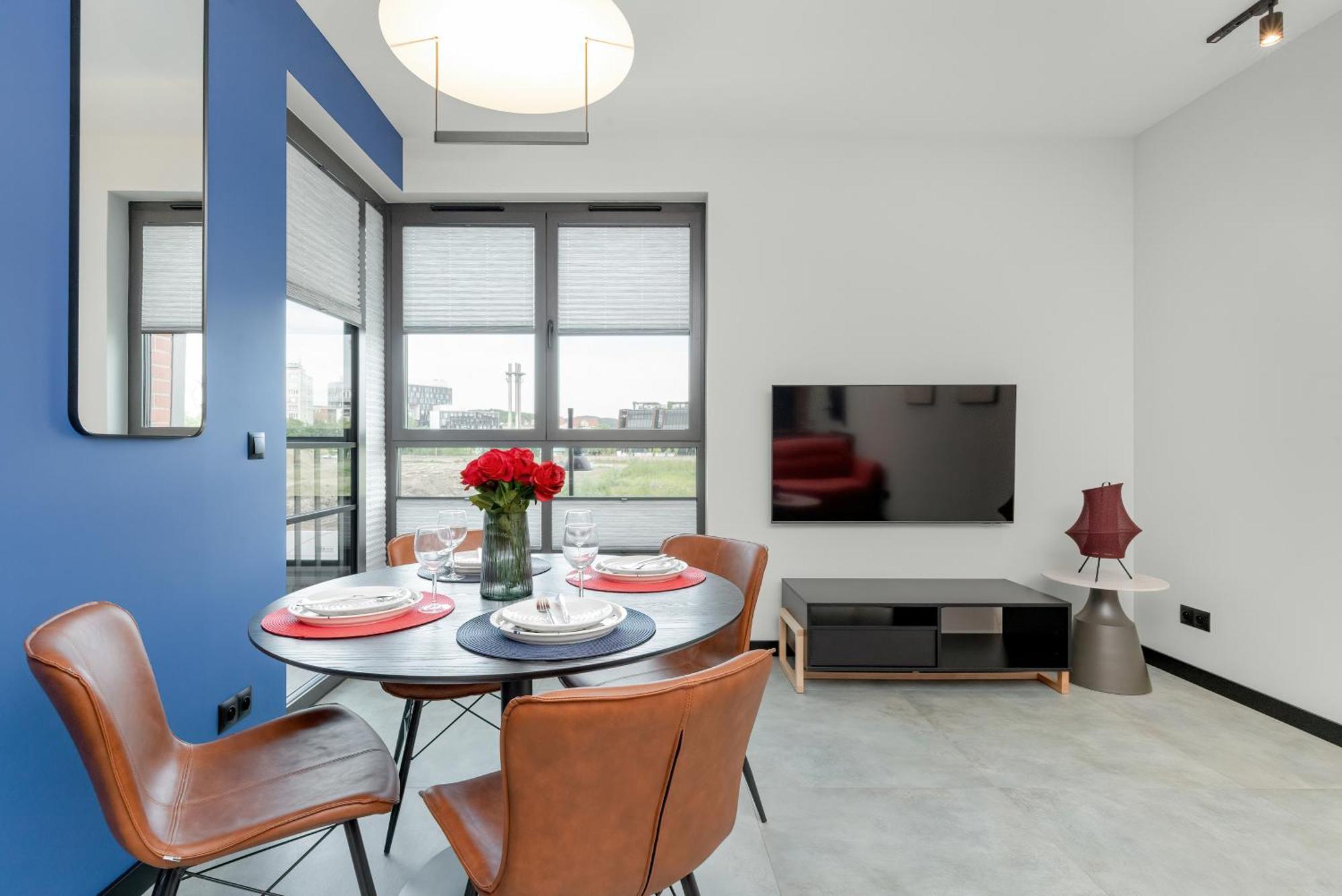 Stylowe Apartmenty Z Parkingiem Popieluszki W Gdansku By Noclegi Renters Экстерьер фото