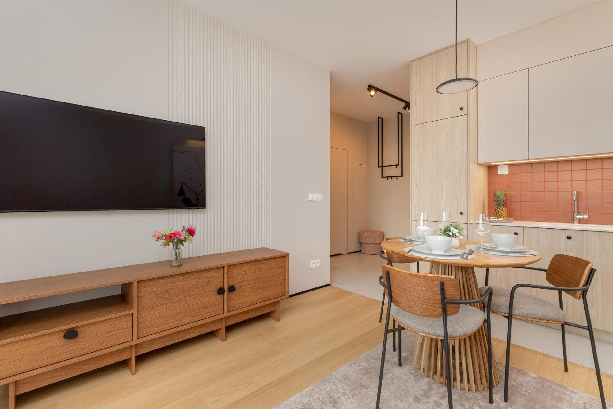 Stylowe Apartmenty Z Parkingiem Popieluszki W Gdansku By Noclegi Renters Экстерьер фото